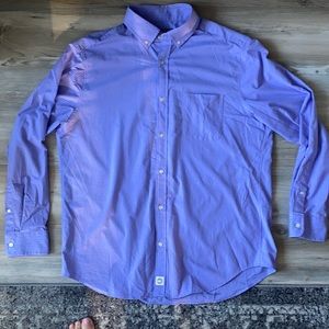 Vineyard Vines blue/ purple checked button down